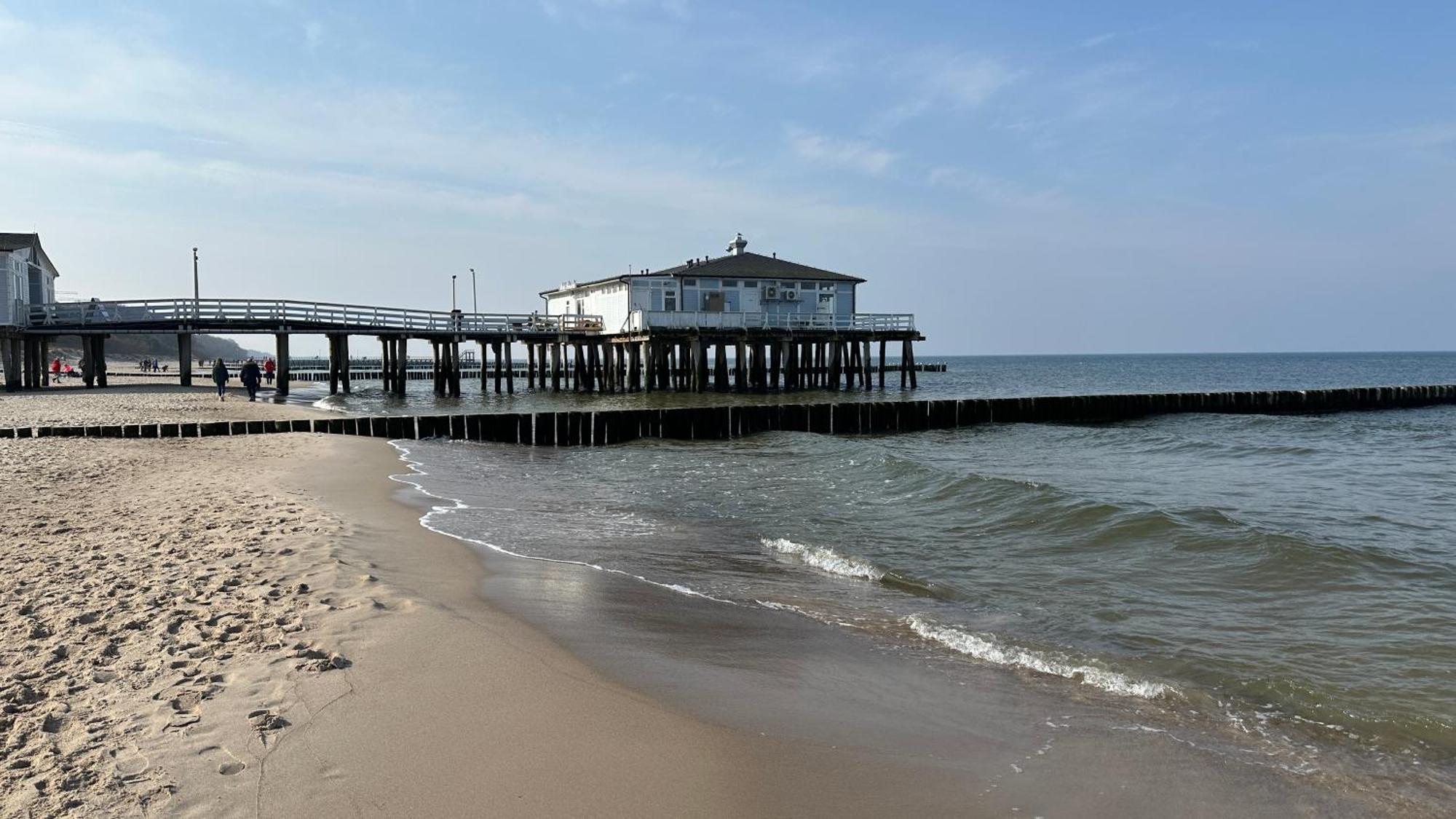 Amber Sea Apartmens Sianożęty Exteriér fotografie