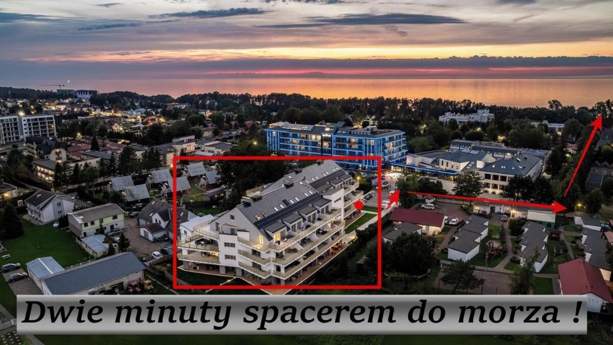 Amber Sea Apartmens Sianożęty Exteriér fotografie