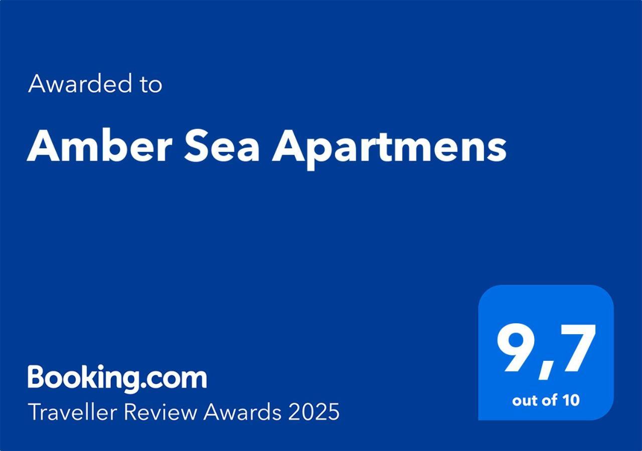 Amber Sea Apartmens Sianożęty Exteriér fotografie